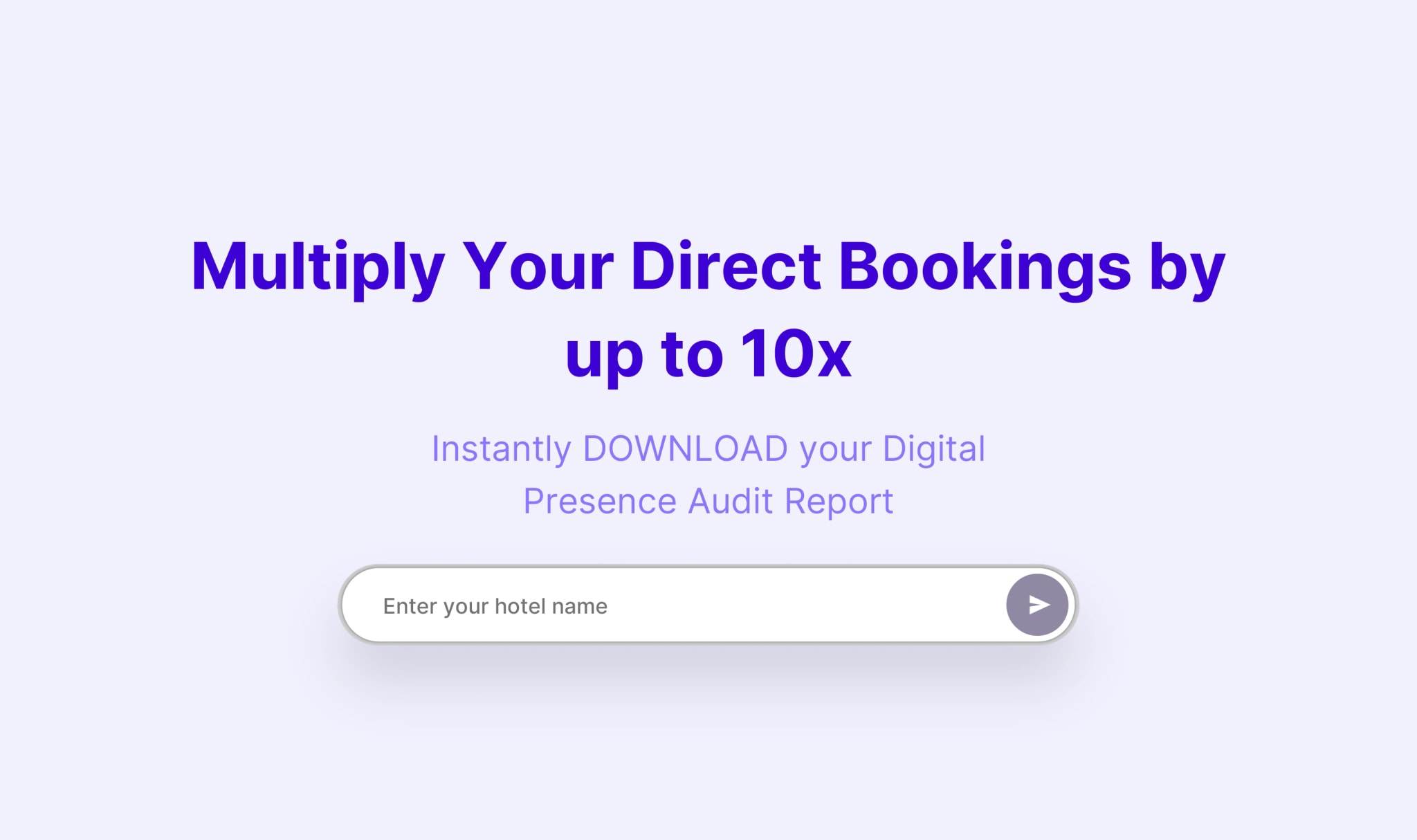 Hotel Website Performance Report - Analytics